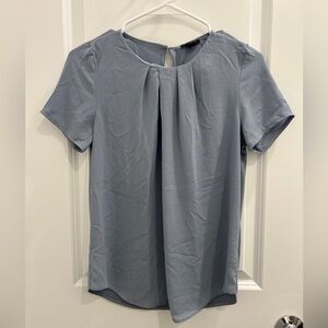 Blouse in Muted Blue
